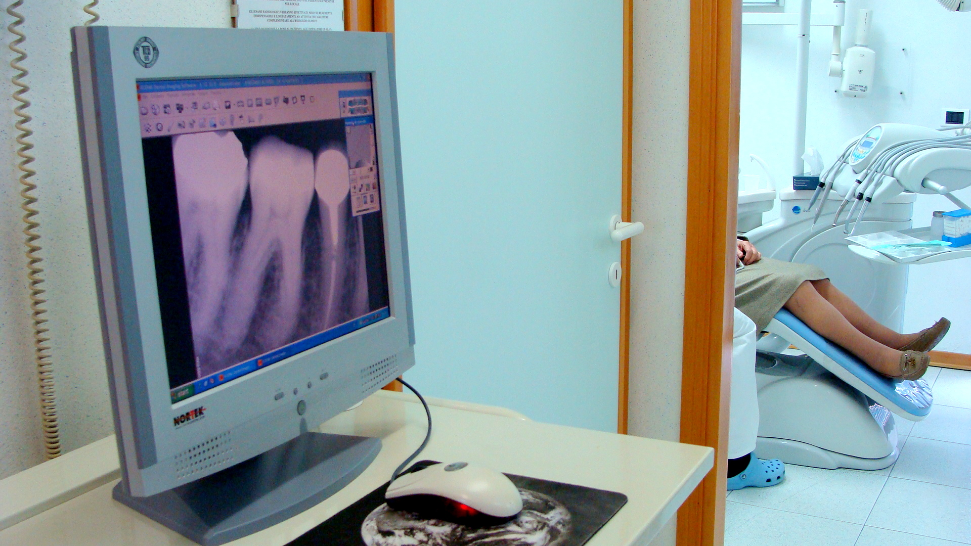 corridoio studio dentistico Sartore